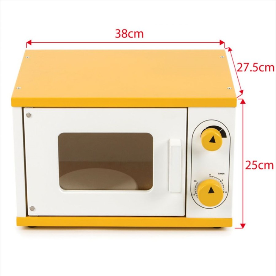 Wooden Toys Little Dreamers | Tidlo Wooden Microwave Oven