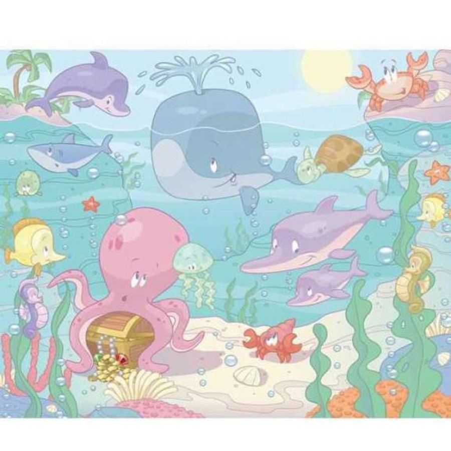 Accessories Little Dreamers | Walltastic Baby Under The Sea Wall Mural