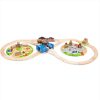 Wooden Toys Little Dreamers | Bigjigs Construction Train Set