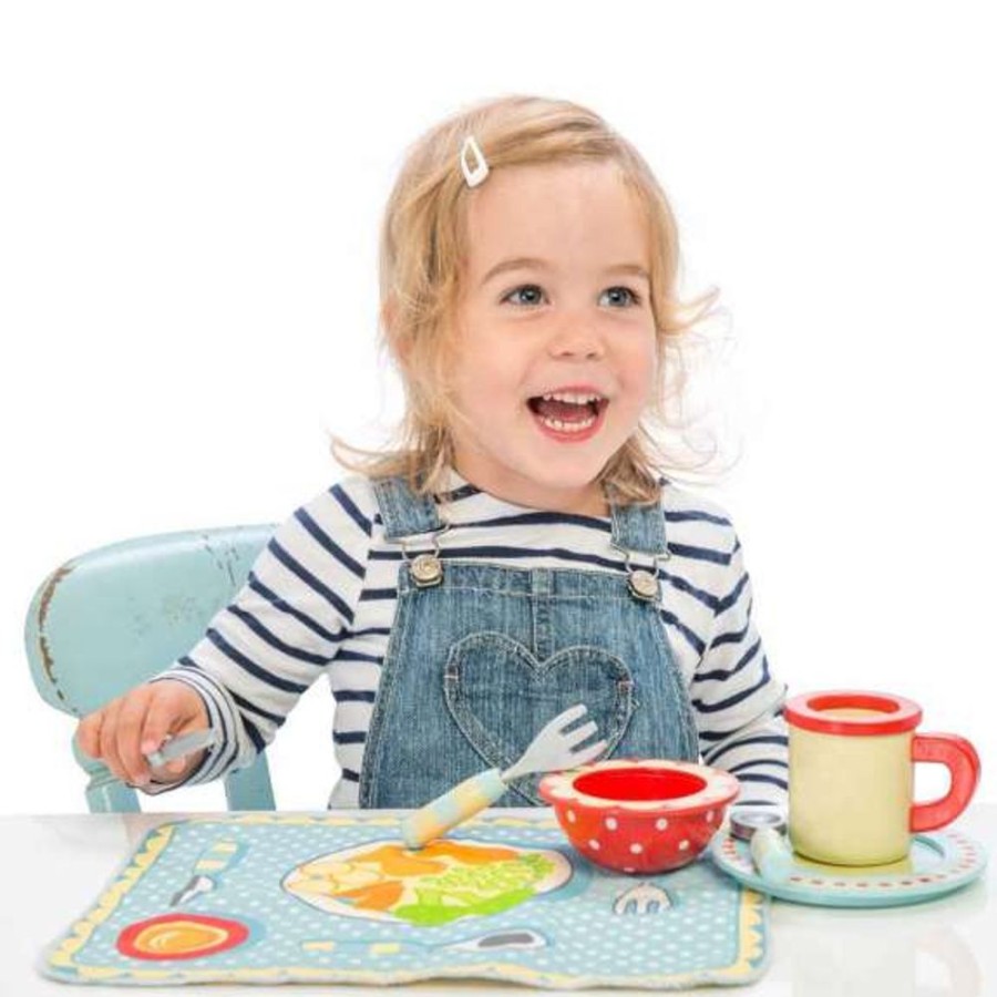 Wooden Toys Little Dreamers | Honeybake Dinner Set