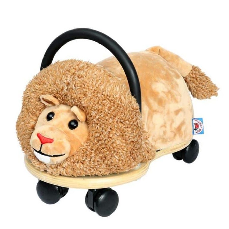 Wooden Toys Little Dreamers | Wheelybug Plush Lion