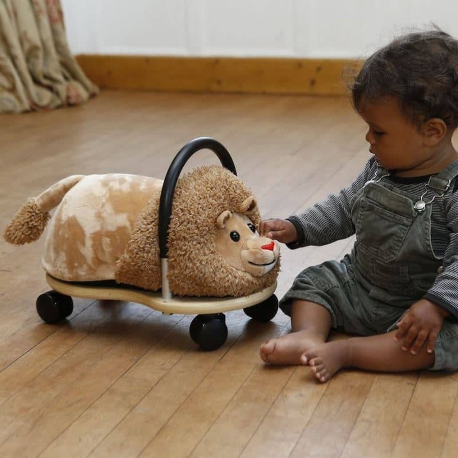 Wooden Toys Little Dreamers | Wheelybug Plush Lion