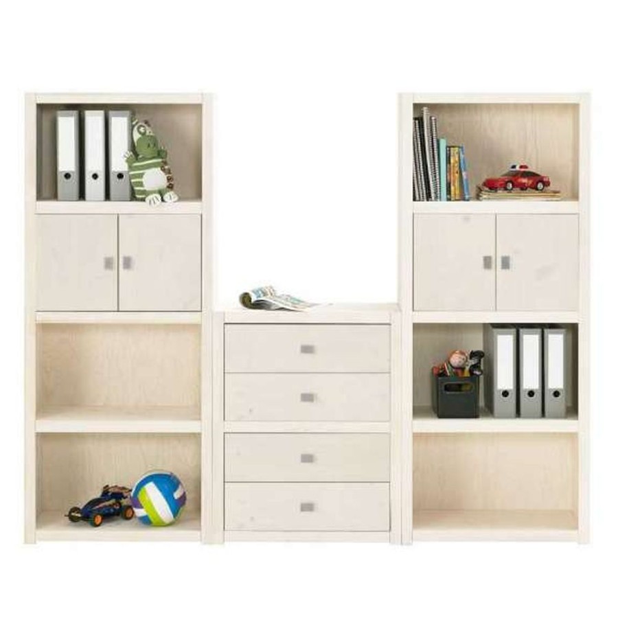 Kids Rooms Little Dreamers | Lifetime Bookcase System / Whitewash