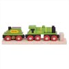 Wooden Toys Little Dreamers | Bigjigs Big Green Engine