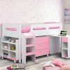 Kids Rooms Little Dreamers | Kimbo Cabin Bed - Soft Pink