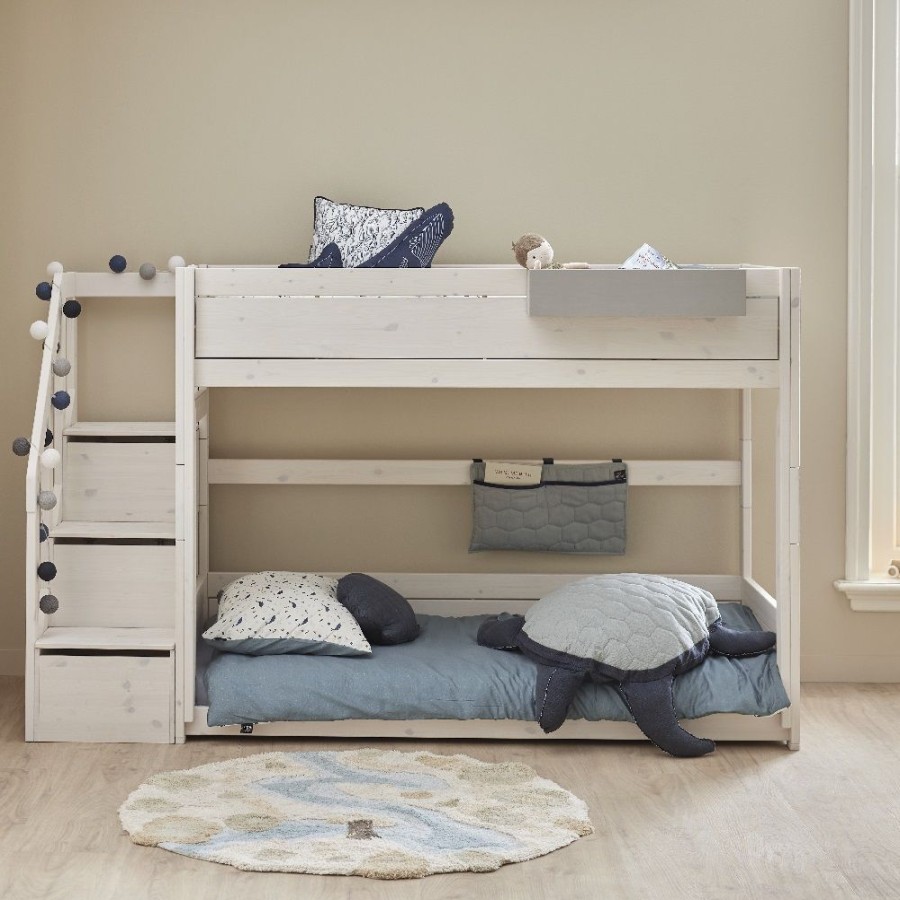 Kids Rooms Little Dreamers | Lifetime Low Bunk Bed With Steps