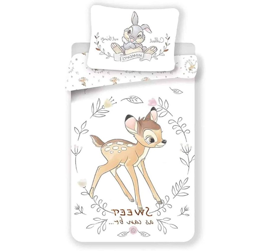 Accessories Little Dreamers | Disney Bambi Junior Duvet Set 100 X 135 Cm