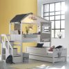 Kids Rooms Little Dreamers | Lifetime Hideout Corner Bunk Bed With Steps