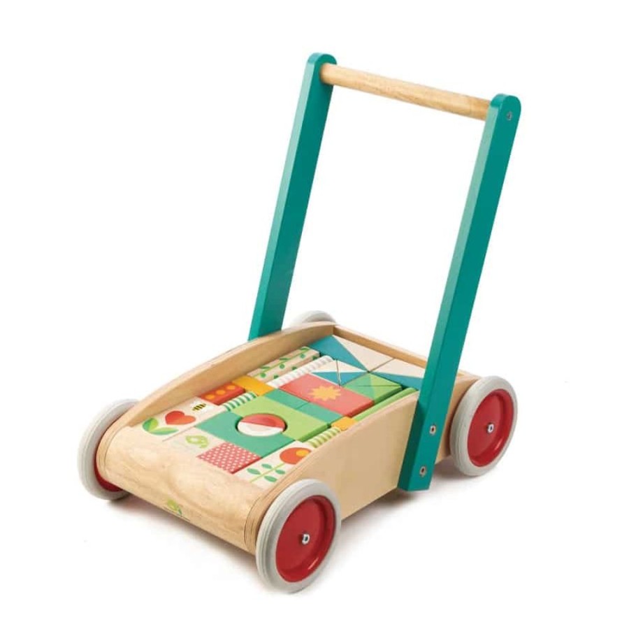 Wooden Toys Little Dreamers | Tenderleaf Toys Baby Block Walker