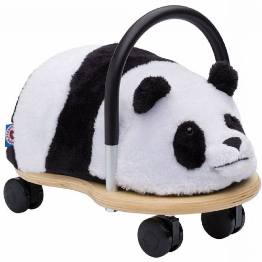 Wooden Toys Little Dreamers | Wheelybug Plush Panda