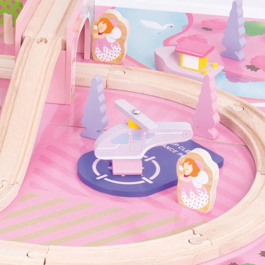 Wooden Toys Little Dreamers | Bigjigs Magical Train Set & Table