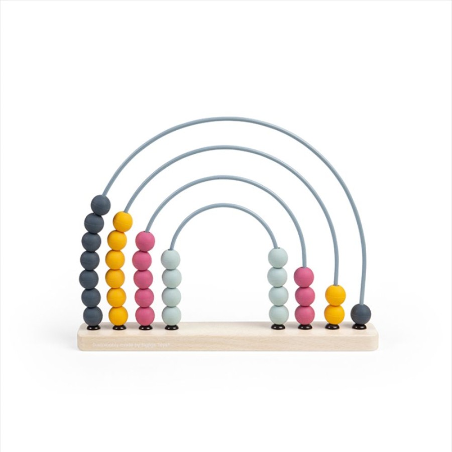 Wooden Toys Little Dreamers | Bigjigs Rainbow Abacus