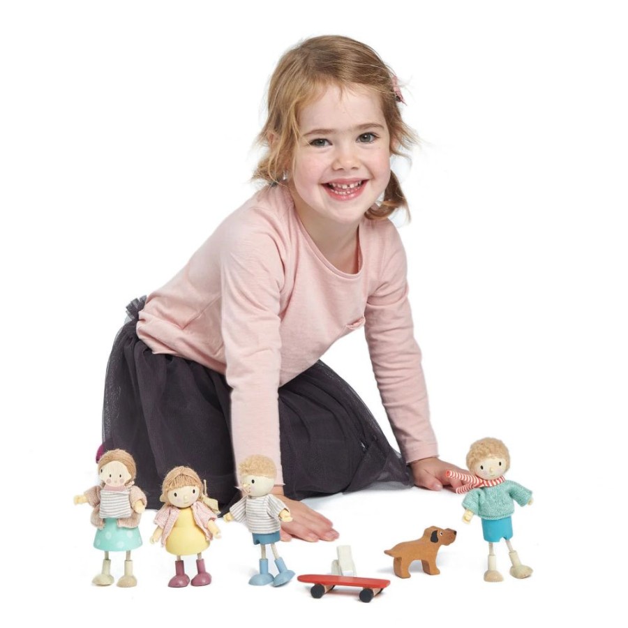 Wooden Toys Little Dreamers | Tenderleaf Toys Mrs Goodwood And The Baby