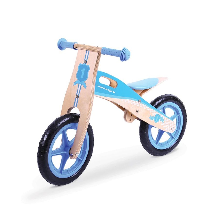 Outdoor Fun Little Dreamers | Bigjigs My First Bike - Blue