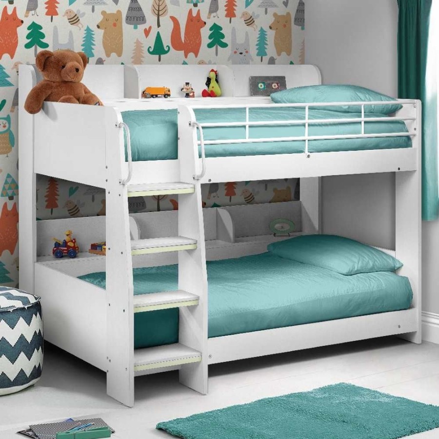 Kids Rooms Little Dreamers | Domino Bunk Bed - White