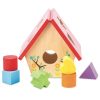 Wooden Toys Little Dreamers | Le Toy Van Little Bird House Shape Sorter