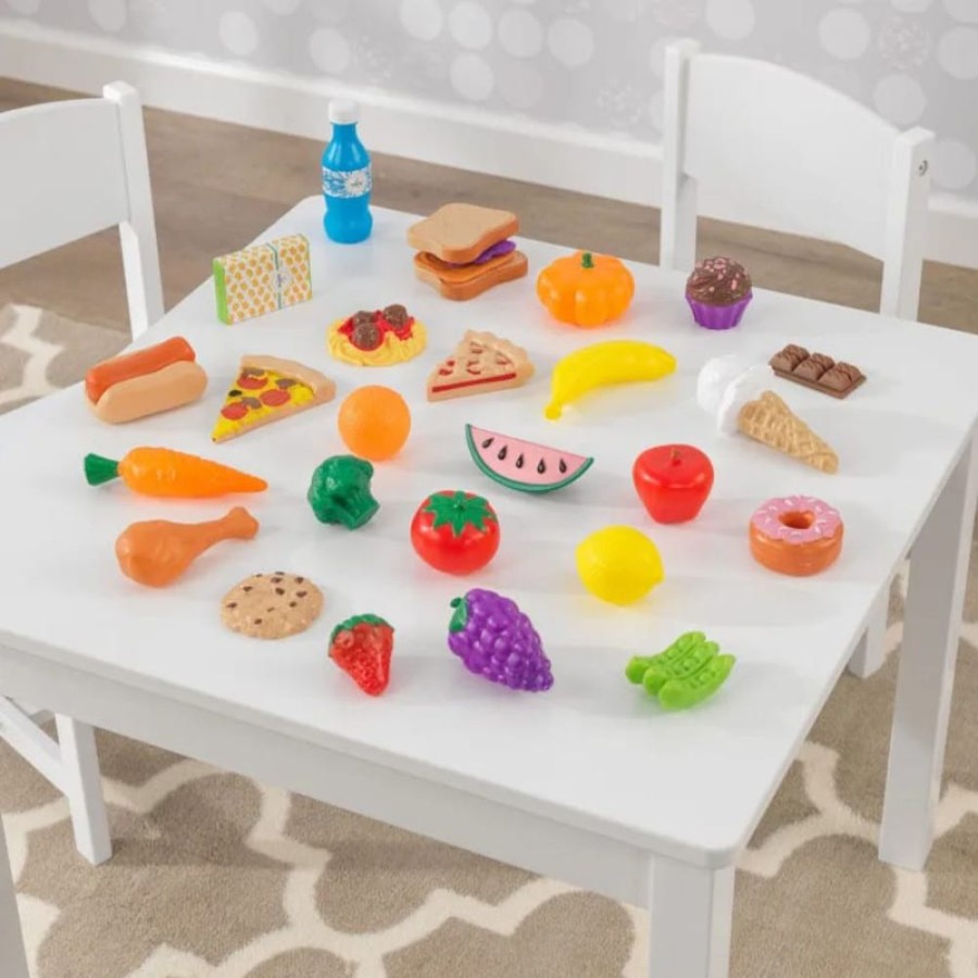 Wooden Toys Little Dreamers | Kidkraft Play Food Set 30 Piece