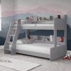 Kids Rooms Little Dreamers | Domino Triple Sleeper - Light Grey