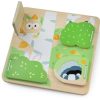 Wooden Toys Little Dreamers | Bigjigs Fsc Hide & Seek Woodland Puzzle