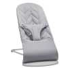 At Home Little Dreamers | Babybjorn Bouncer Bliss Cotton Light Grey - Petal Quilt