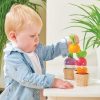 Wooden Toys Little Dreamers | Petitlou Stacking Vegetables