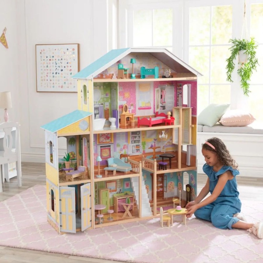 Wooden Toys Little Dreamers | Kidkraft Majestic Mansion Doll House