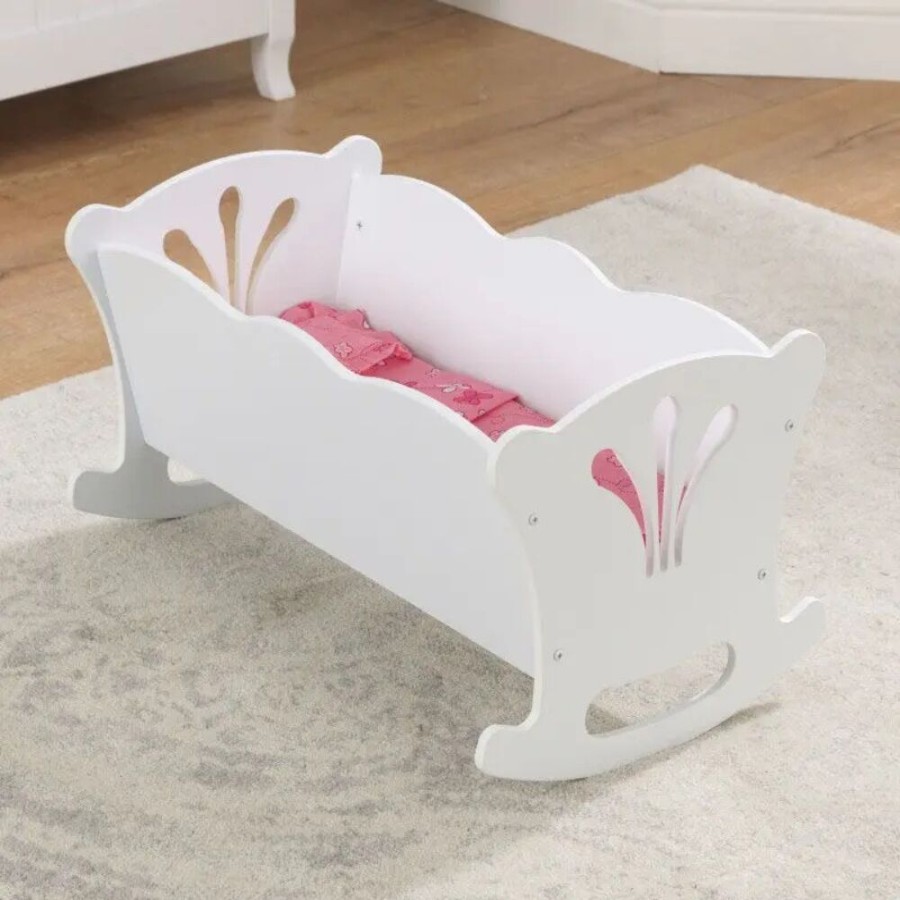 Wooden Toys Little Dreamers | Kidkraft Lil Doll Cradle