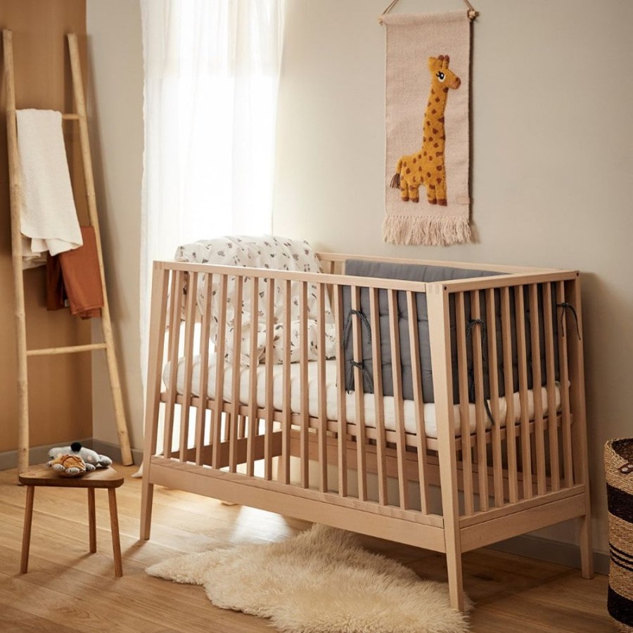 Nursery Little Dreamers | Leander Linea Baby Cot - Beech