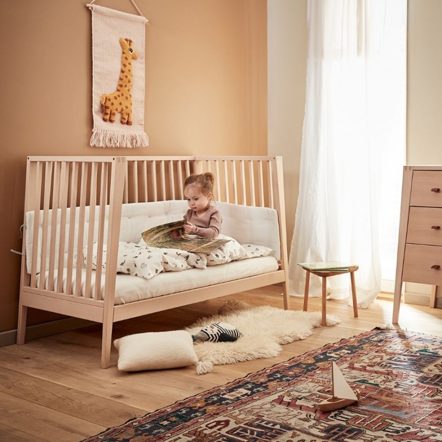 Nursery Little Dreamers | Leander Linea Baby Cot - Beech