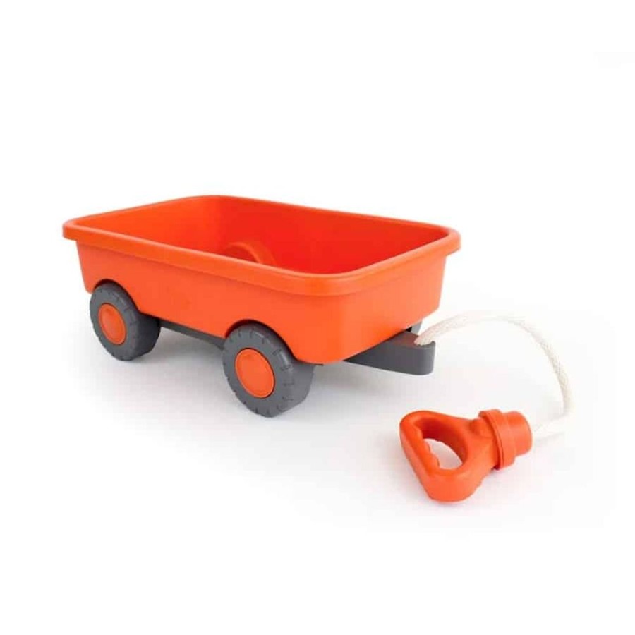 Outdoor Fun Little Dreamers | Green Toys Orange Pull Along Wagon