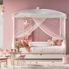 Kids Rooms Little Dreamers | Lifetime Four Poster Canopy Bed Butterflies