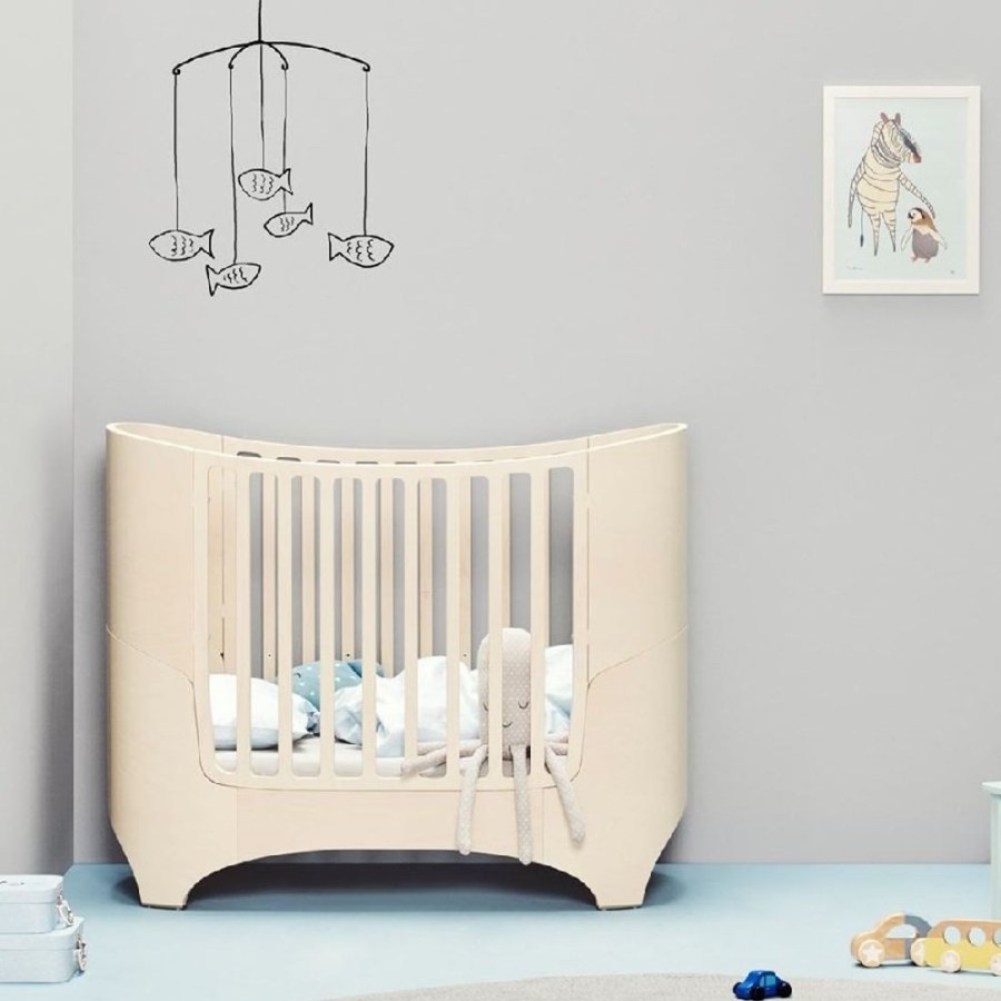 Nursery Little Dreamers | Leander Cot Bed / Birth - 7 Years / Whitewash