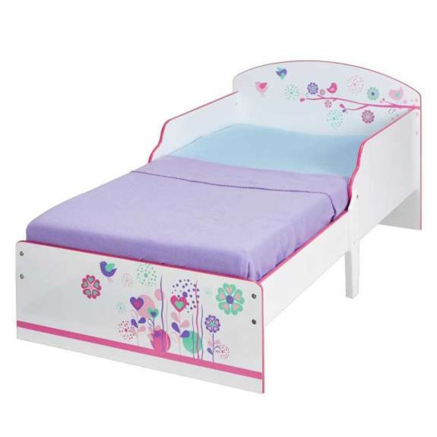 Kids Rooms Little Dreamers | Flowers & Birds Toddler Bed