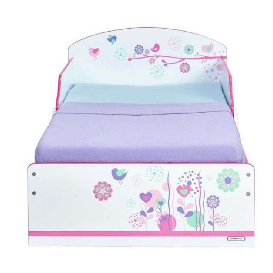 Kids Rooms Little Dreamers | Flowers & Birds Toddler Bed