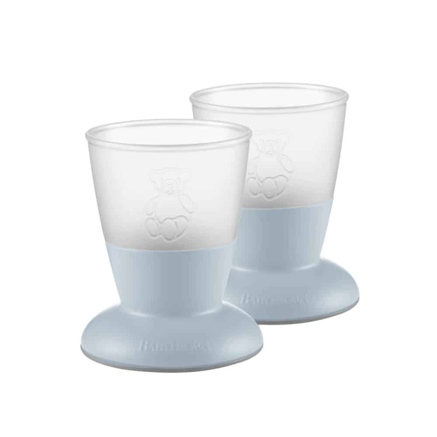 At Home Little Dreamers | Babybjorn Baby Cup - 2 Pack Powder Blue