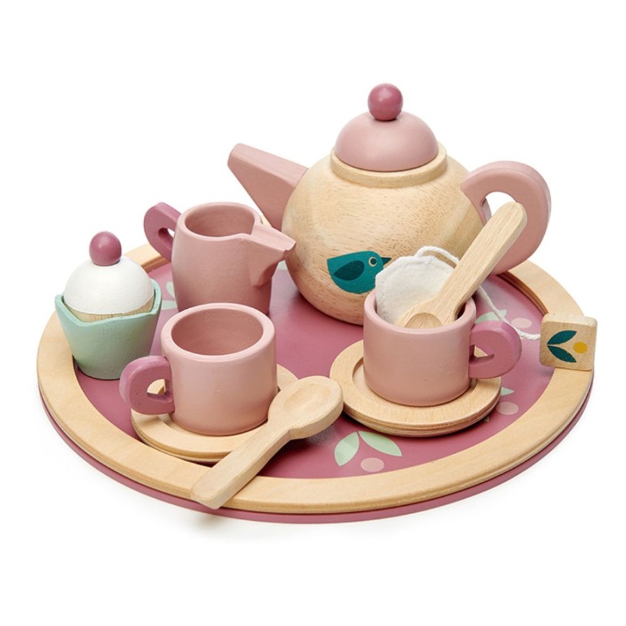 Wooden Toys Little Dreamers | Tenderleaf Toys Birdie Tea Set