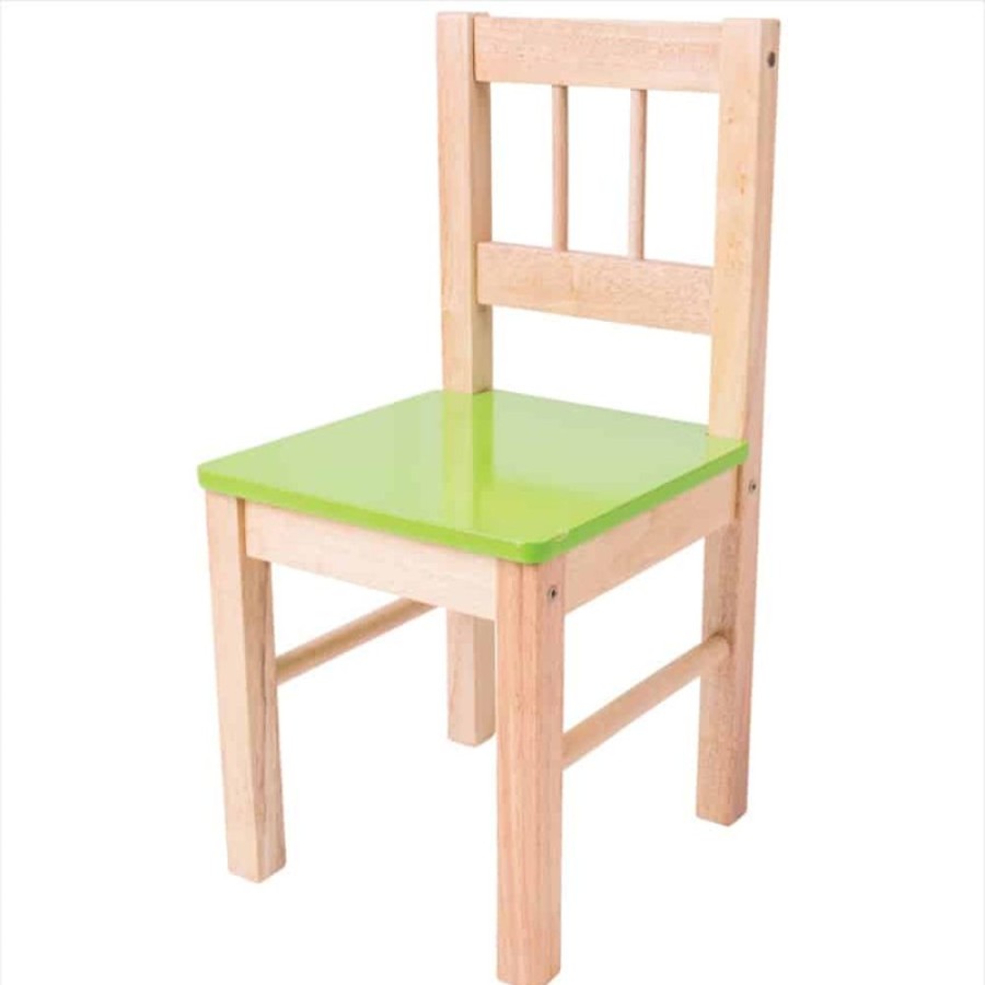 Accessories Little Dreamers | Bigjigs Green Chair