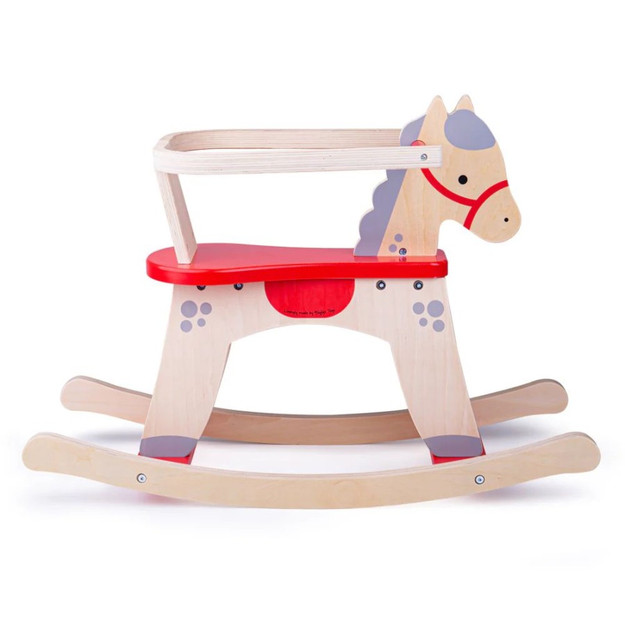 Wooden Toys Little Dreamers | Bigjigs Wooden Rocking Horse