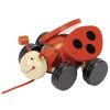 Wooden Toys Little Dreamers | Pull Along Ladybird Lil