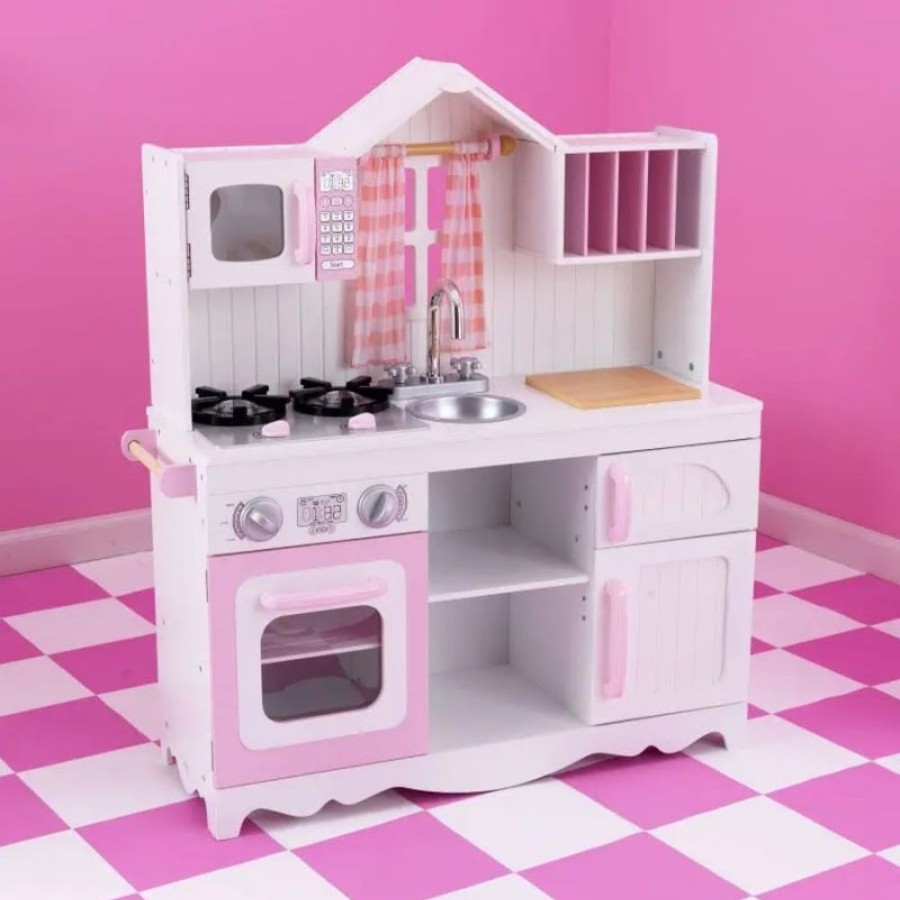 Wooden Toys Little Dreamers | Kidkraft Modern Country Kitchen