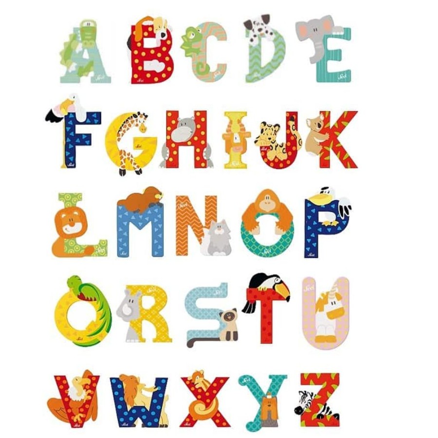 Accessories Little Dreamers | Sevi Wooden Animal Letters