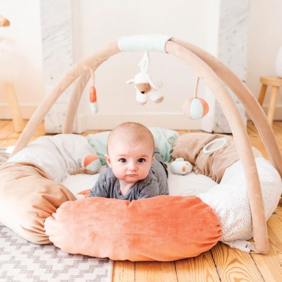 At Home Little Dreamers | Nattou Stuffed Playmat - Fanny & Oscar