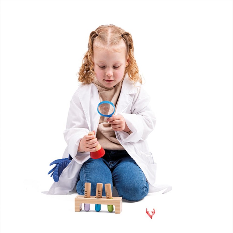 Wooden Toys Little Dreamers | Bigjigs Scientist Dress Up Costume