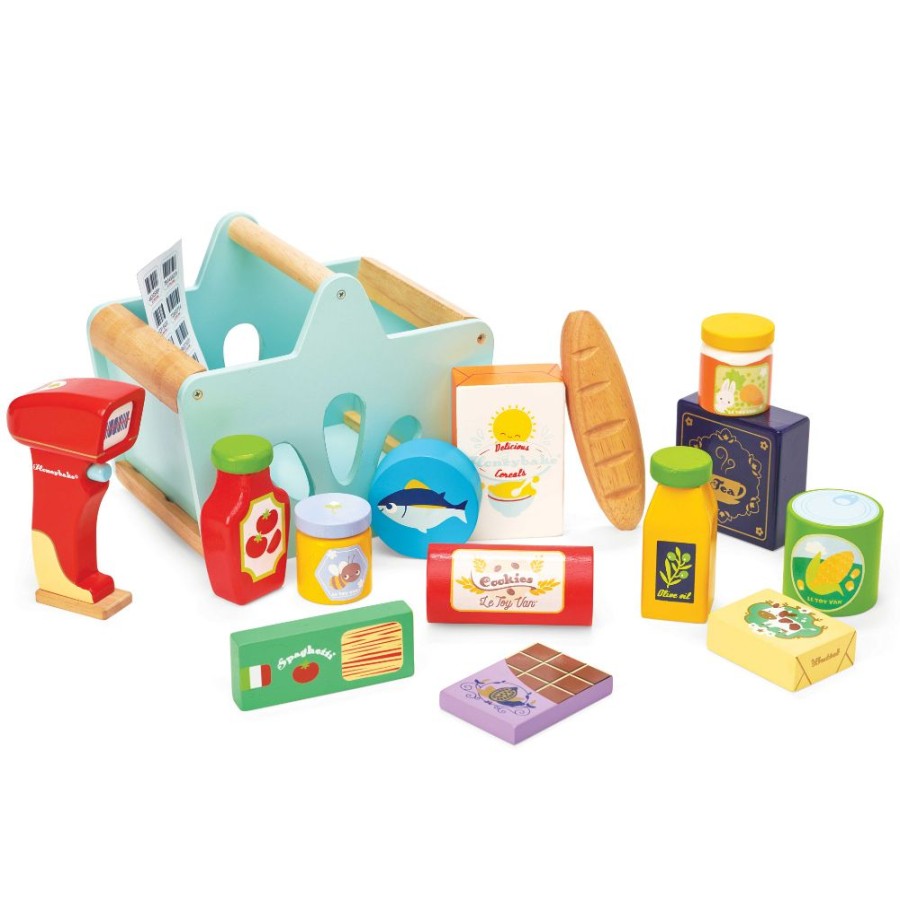 Wooden Toys Little Dreamers | Le Toy Van Grocery Set & Scanner