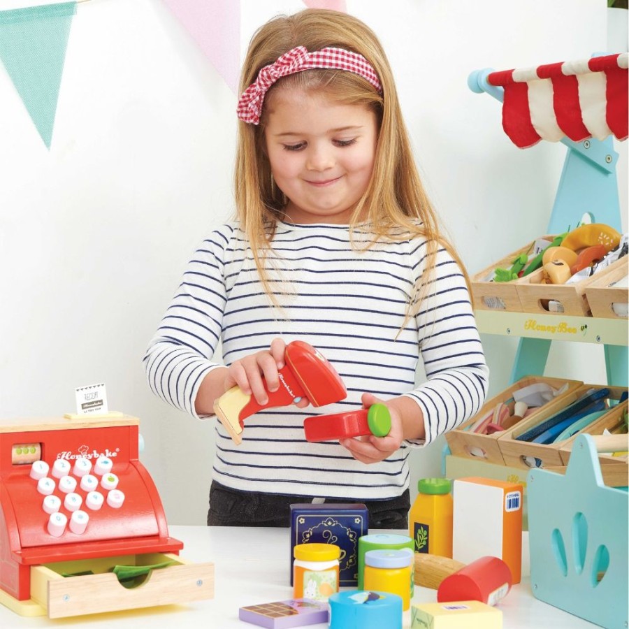 Wooden Toys Little Dreamers | Le Toy Van Grocery Set & Scanner