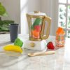 Wooden Toys Little Dreamers | Kidkraft Modern Metallics Smoothie Set