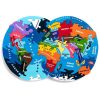 Wooden Toys Little Dreamers | Alphabet Jigsaw Map Of The World